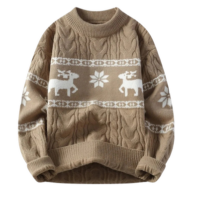 Rentier Weihnachtspullover für Männer und Frauen – Festlich und warm