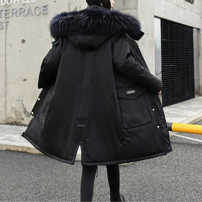 Nachtal - Parka Winterjacke Herren – Lang, Winddicht, Warm Gefüttert