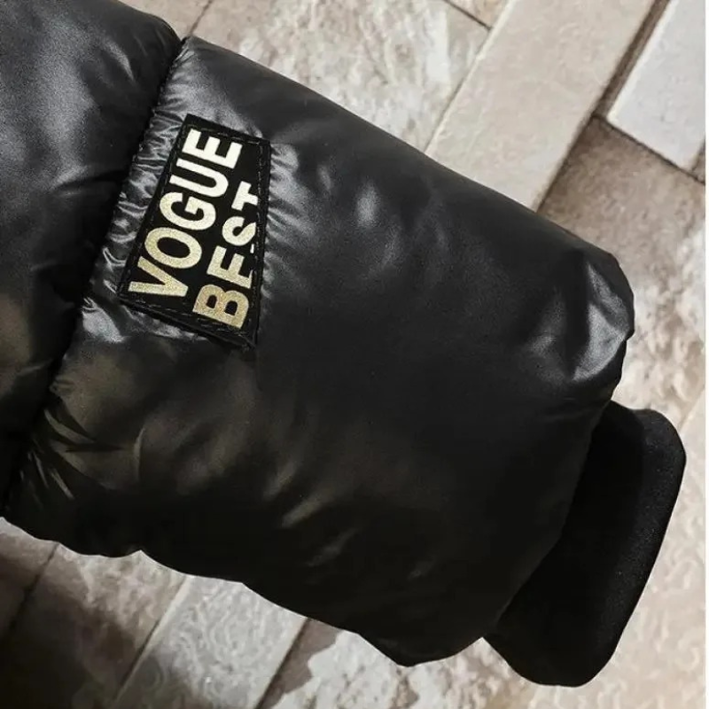 Herrsol - Pufferjacke Herren Winterjacke Mit Fleecefutter Kapuze Warm Gefüttert