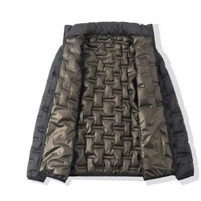 Altplum - Daunenjacke Herren Leicht Gefüttert Winddicht Winterjacke