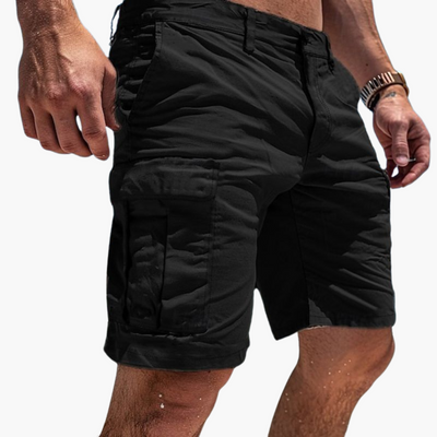 Herren Cargo-Shorts in Kniehöhe mit mehreren Taschen für den Sommer