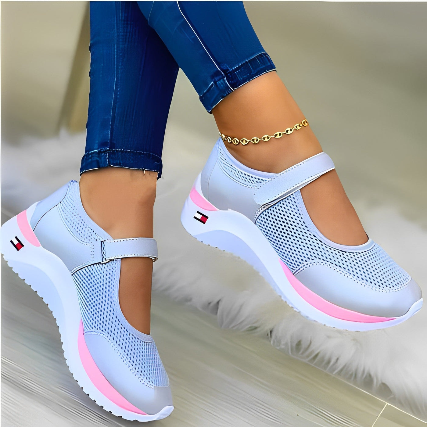 Bequeme Mesh-Orthopädische Schuhe für Damen – Clara