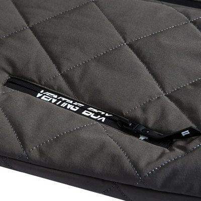 Weltran - Gewattierte Jacke Herren mit Kapuze und Rautensteppung für kalte Tage