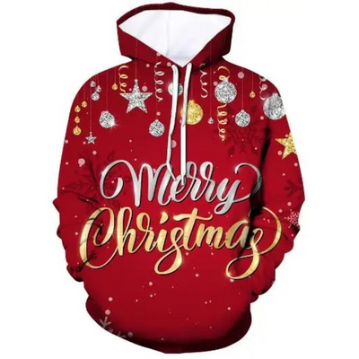 Glitzro - Weihnachtspullover für Damen, Strickpullover mit lustigem Rentier-Design