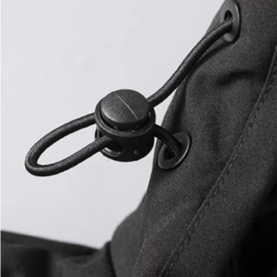 Starkum - Langer Wintermantel Herren Warm Gefüttert Outdoorjacke Mit Kapuze