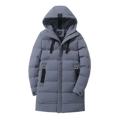Wärmog - Pufferjacke Herren Mit Kapuze Warm Gefüttert Winterjacke