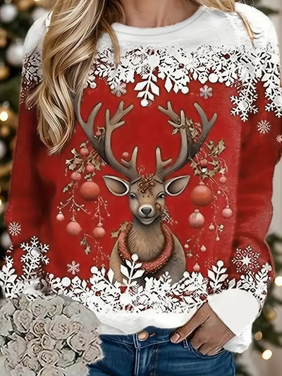 Fröhlich - Kreativer Weihnachtspullover – Perfekt für die Weihnachtszeit