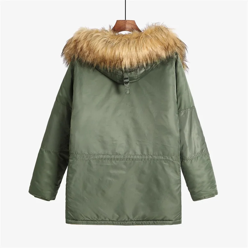 Wandorm - Wintermantel Männer mit Fleece-Futter, Outdoor-Jacke mit Kapuze und Taschen