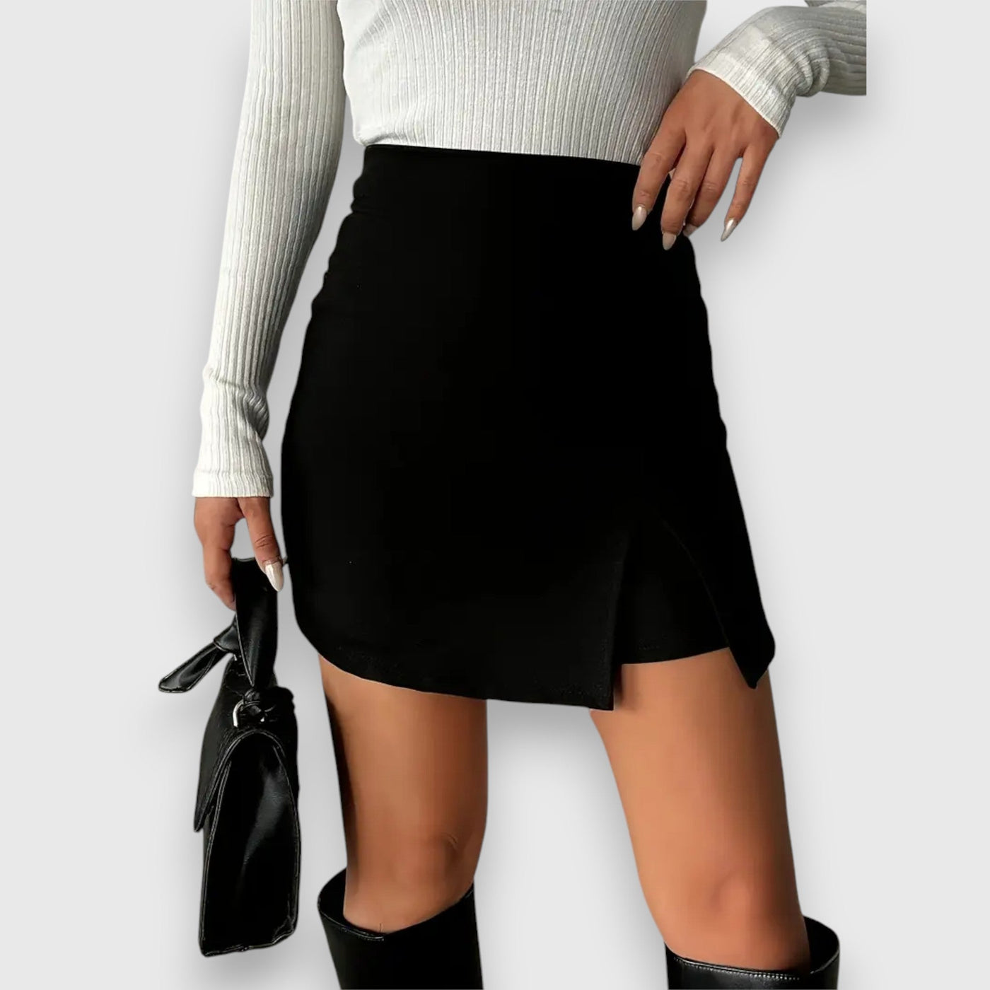 Johanna – Eleganter Hochtaillierter Bleistiftrock