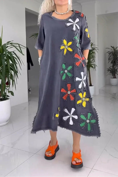 Jiella – Lässiges Kleid Mit Blumenmuster