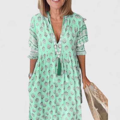 Lily | Fließendes Frühlingskleid