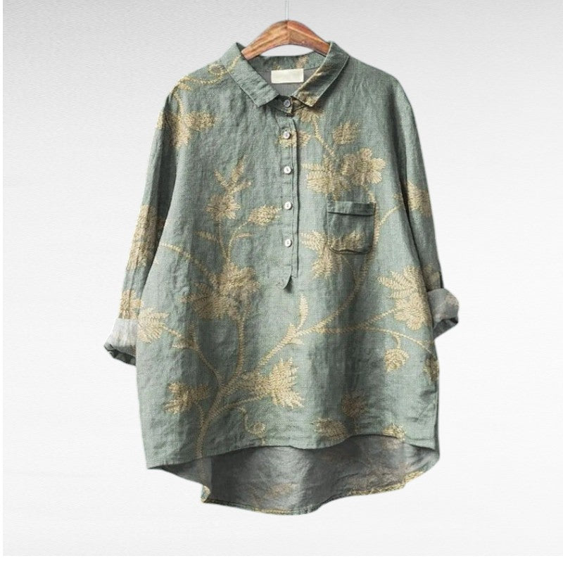 Melania | Leichte Bluse aus Premium-Materialien