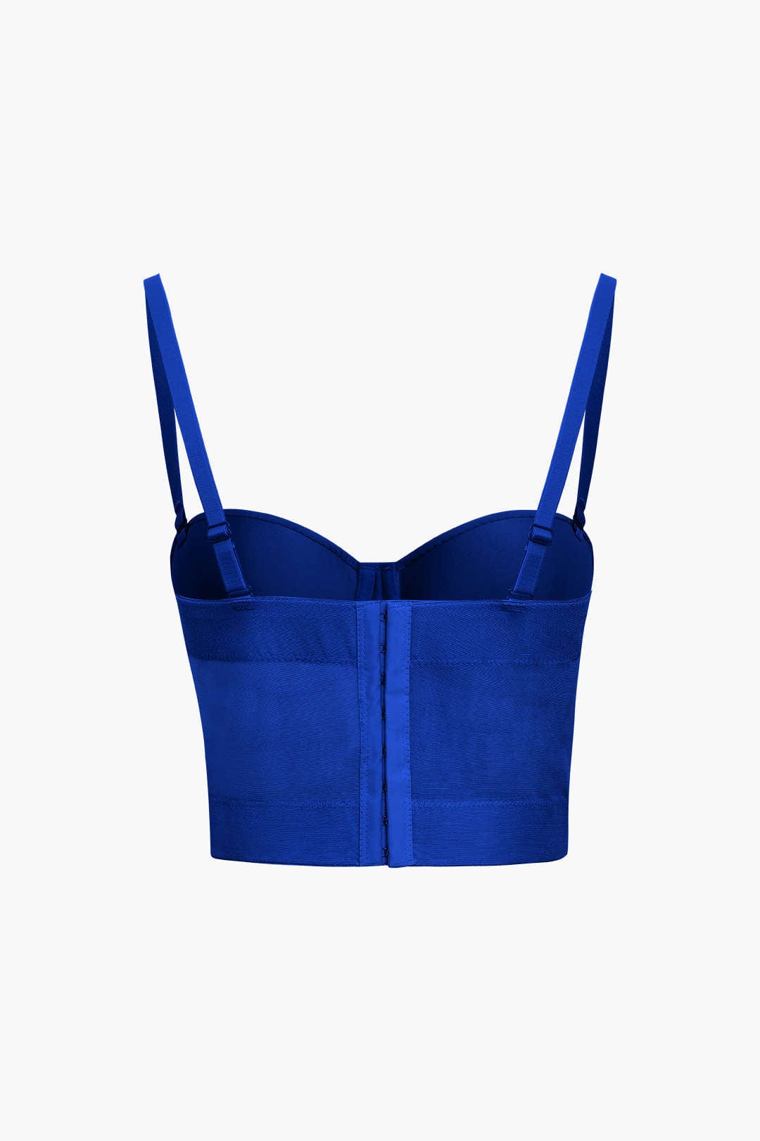 Ida | Figurbetontes Bustier-Top mit Bügel-Cups und transparenter Mesh-Struktur