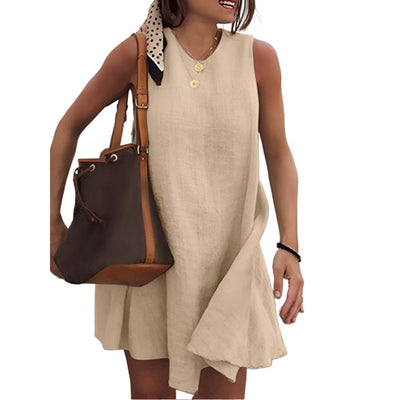 Elegantes Leinenkleid für Damen – Emma