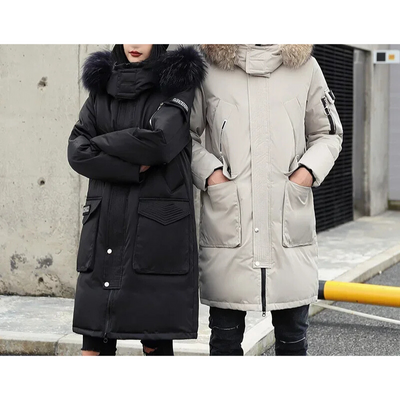 Nachtal - Parka Winterjacke Herren – Lang, Winddicht, Warm Gefüttert