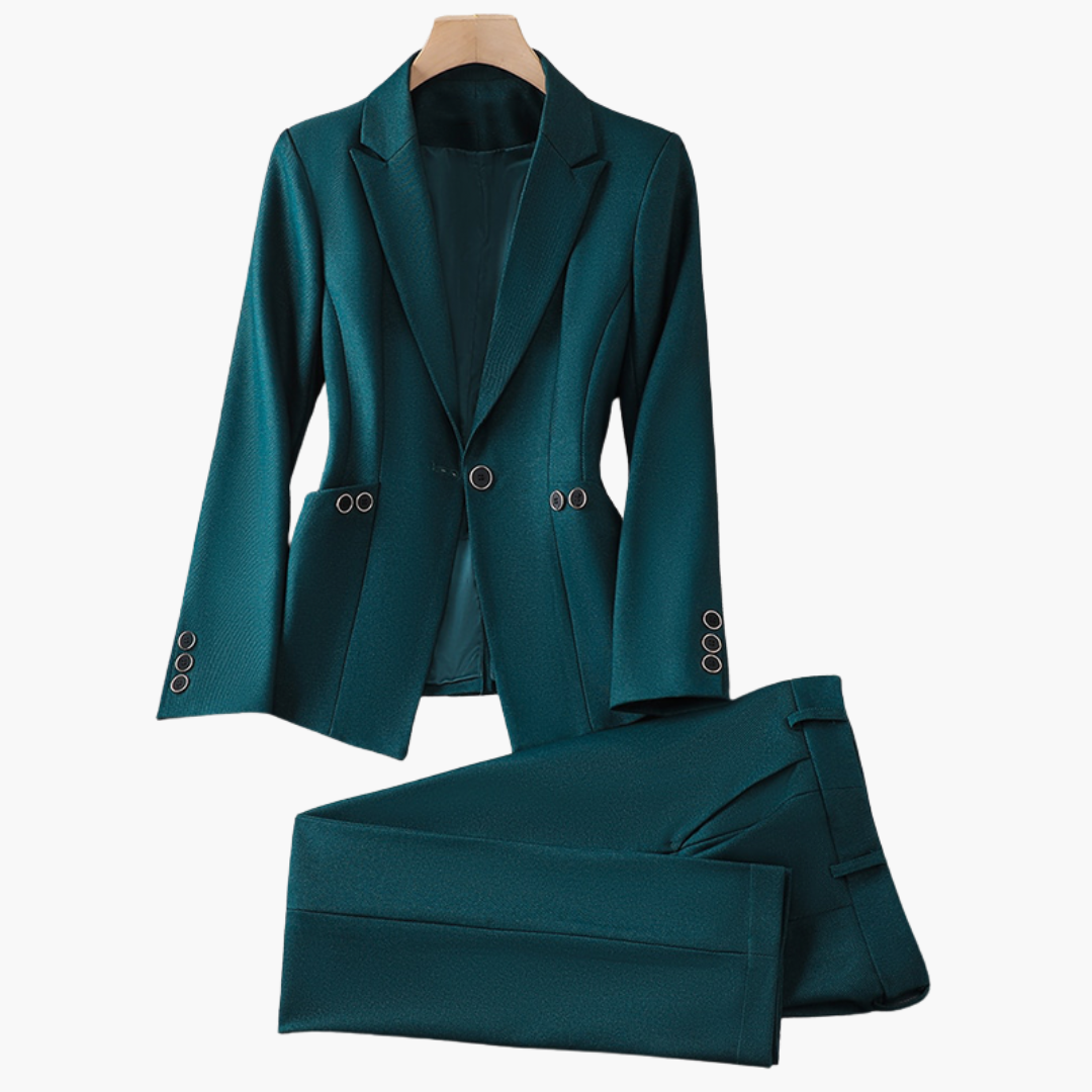 Elegantes Damen Blazer-Ensemble mit Hose - Klassisches Design