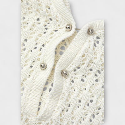 Anne - Weißes Luna Strandkleid für Damen