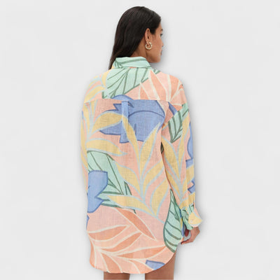 Mary - Tropisches Blattdruck Kurzset von Playa Boyfriend