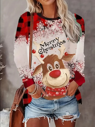 Fröhlich - Kreativer Weihnachtspullover – Perfekt für die Weihnachtszeit