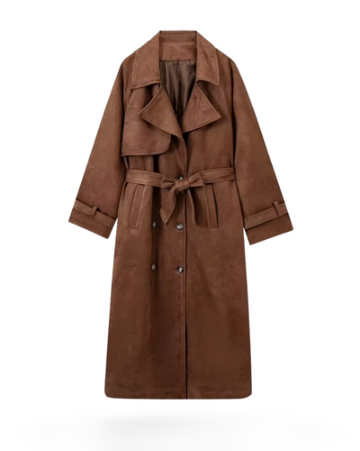 Zaria | Banbury Wildleder Trenchcoat