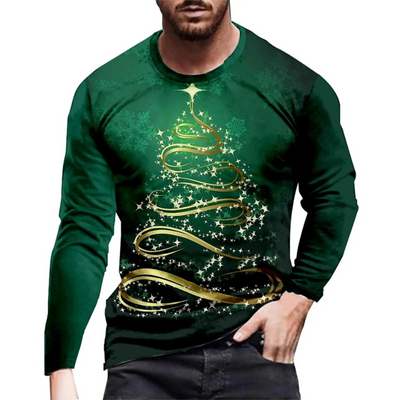 Warmmas - Weihnachtspullover mit Weihnachtsmann-Motiv – Festlich & Bequem