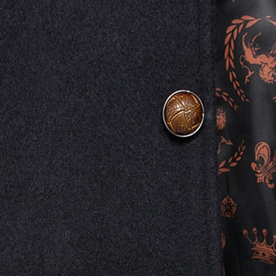 Nordher - Langer Mantel Herren Eleganter Wollmantel Mit Fleece-Innenfutter