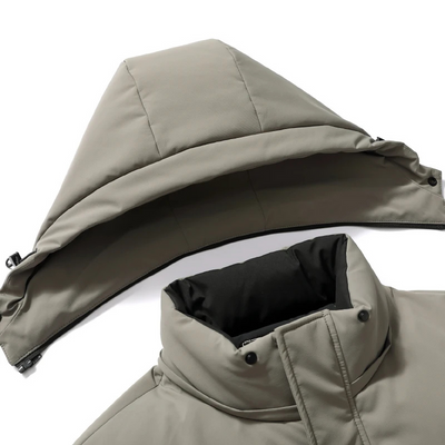 Eisplum - Daunenjacke Herren Leicht Gefüttert Steppjacke Übergangsjacke