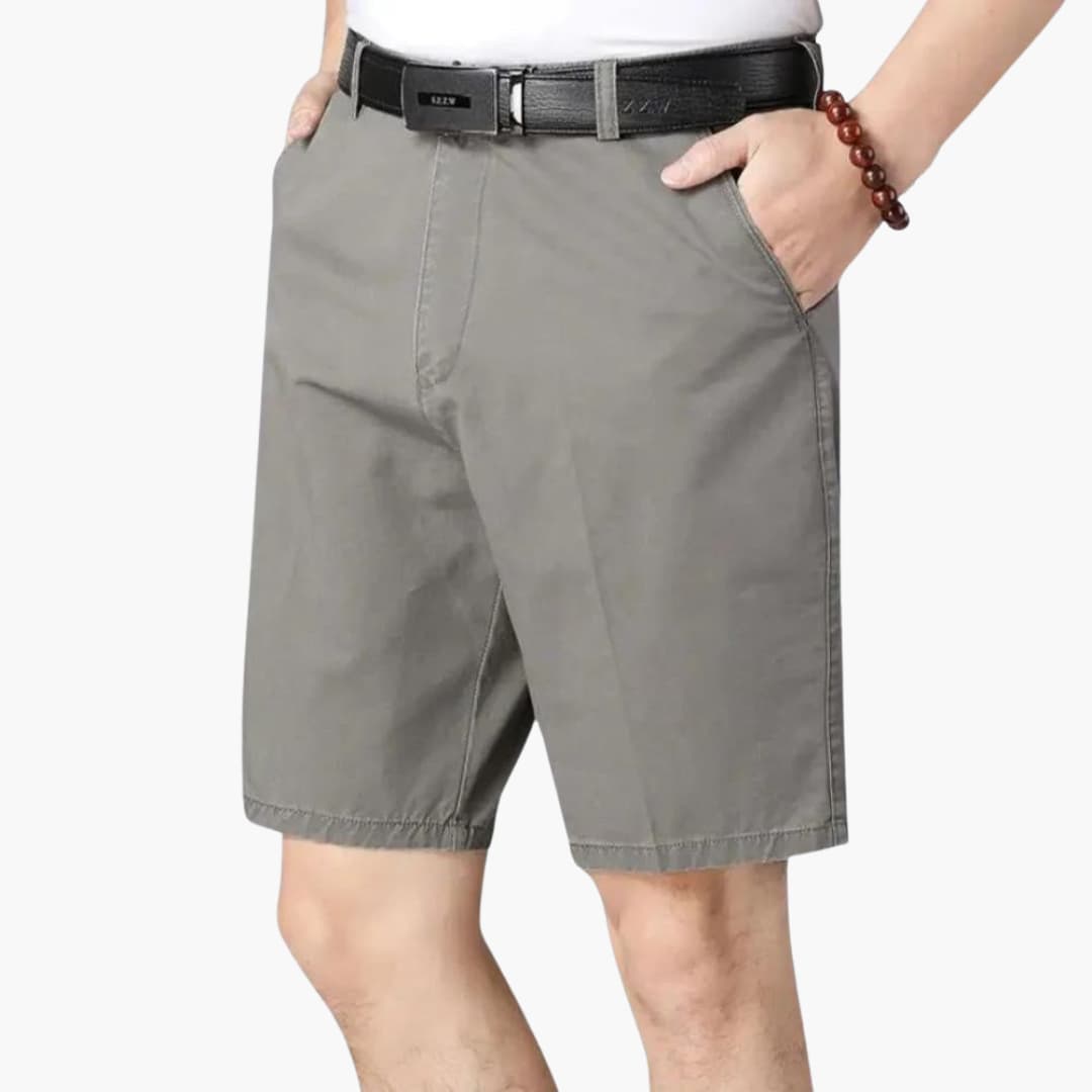Herren Sommer Shorts mit Reißverschluss und Seitentaschen