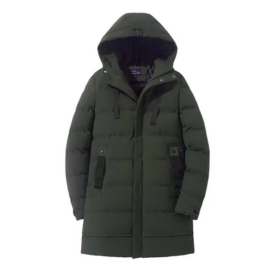 Wärmog - Pufferjacke Herren Mit Kapuze Warm Gefüttert Winterjacke