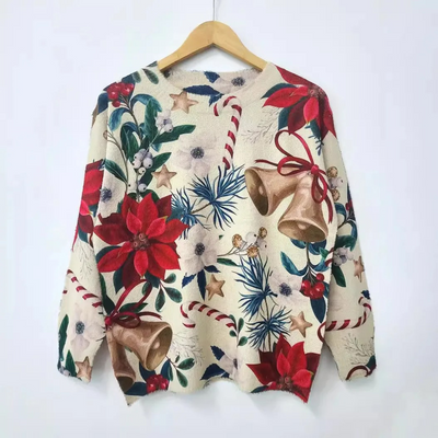 Glanzix - Kreativer Weihnachtspullover – Perfekt für die Feiertage