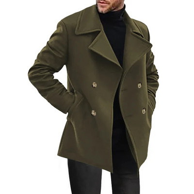 Bergorn - Moderne Mantel Jacke Herren – Kurz Trenchcoat für Herbst und Winter