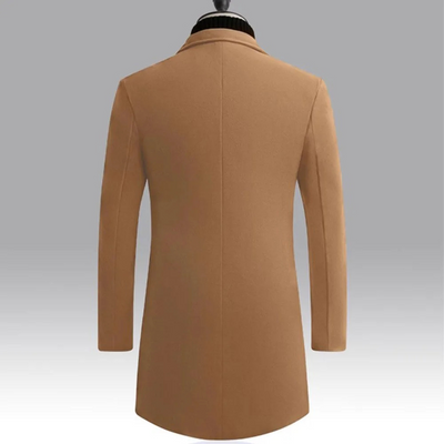 Hagbern - Stilvolle Mantel Jacke Herren – Klassischer Herbst- und Wintermantel