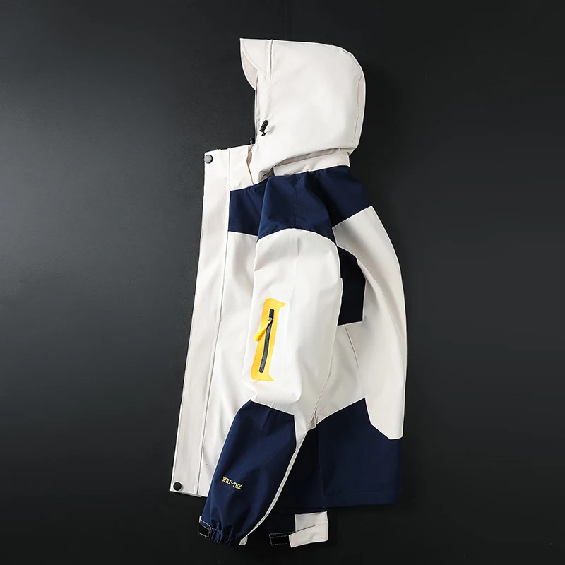 Alpinor - Wasserdichter Wintermantel Männer – Warm Gefüttert, Wetterfest, Mit Kapuze