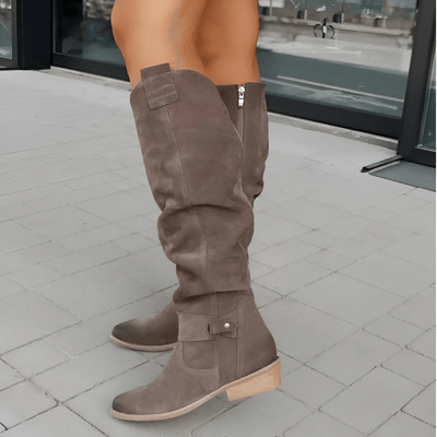Madeleine™ -  Kniehohe Wildlederstiefel