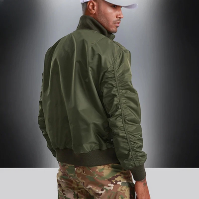 Schaltor - Wintermantel Männer, Winddichte Jacke mit abnehmbarem Kunstfellbesatz