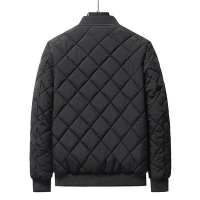 Falkron - Gewattierte Jacke Herren mit Fleecefutter und Reißverschlusstaschen