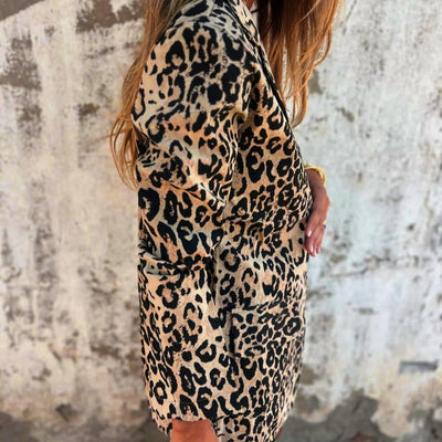 Sydney | Damenmode Blazer mit Leopardenmuster