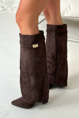 Braun – Wildleder