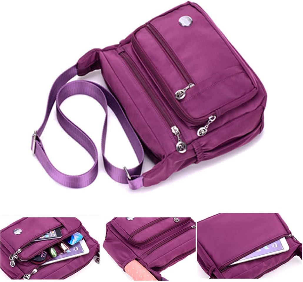Eleanor | Stilvolle Multi-Pocket Anti-Diebstahl Crossbody Bag für ultimative Sicherheit
