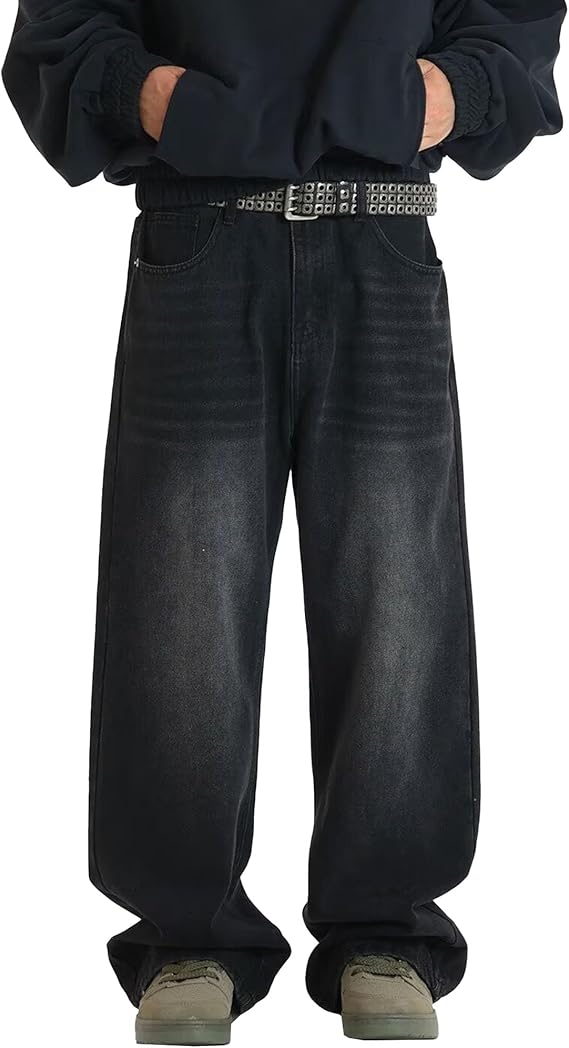 Marcel | Modische Baggy Jeans mit Weitem Bein