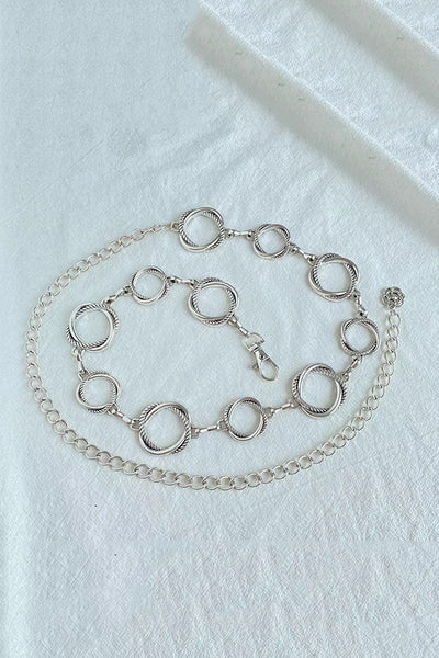 Raegan | Retro Geometrische Taille Kette