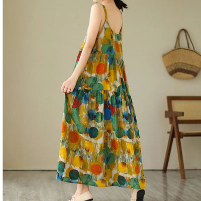 Sommerkleid mit Spaghettiträgern –  Anna