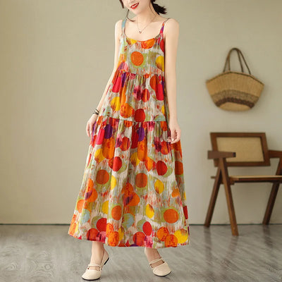 Sommerkleid mit Spaghettiträgern –  Anna