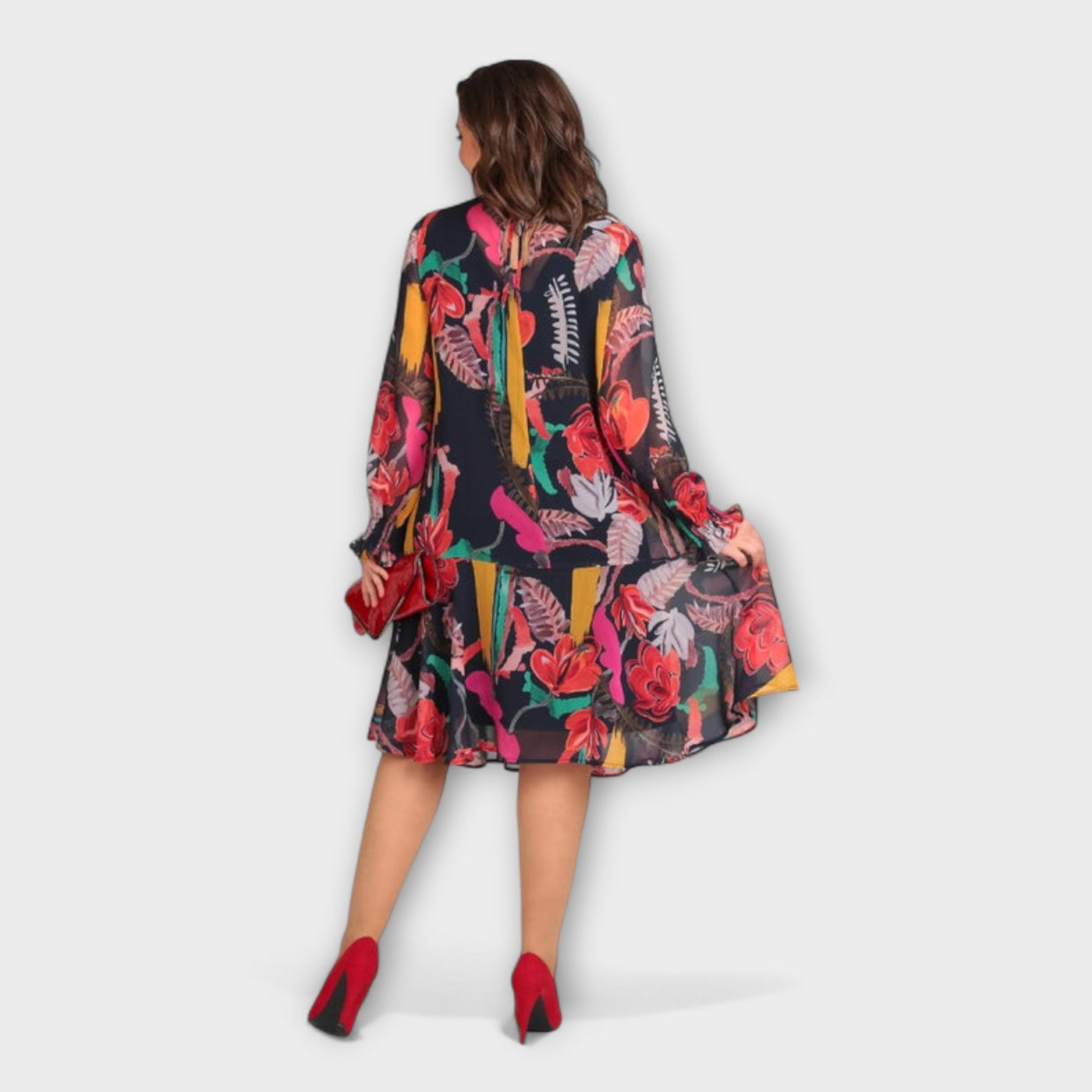 Caroline - Elegantes Plus-Size-Kleid für ultimativen Komfort