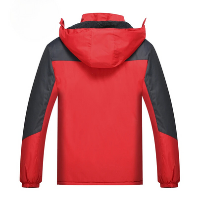 Thermon - Wasserdichter Wintermantel Männer – Warm, Wetterfest, Mit Kapuze