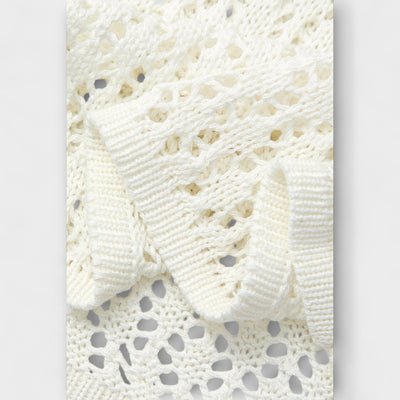 Anne - Weißes Luna Strandkleid für Damen