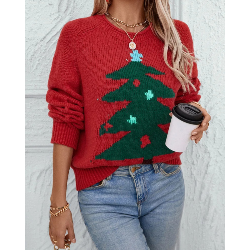 Lichti - Weihnachtspullover – Festlich, Bequem, Mit Weihnachtsmann-Motiv