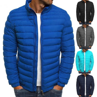 Frostek - Pufferjacke Herren Mit Kapuze Dick Gefüttert Winterjacke