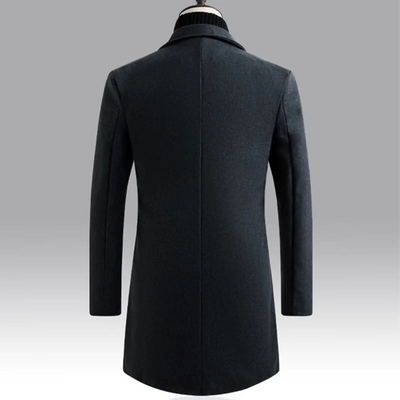 Hagbern - Stilvolle Mantel Jacke Herren – Klassischer Herbst- und Wintermantel