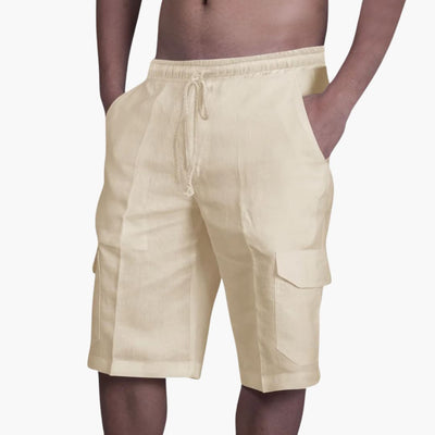 Herren Cargo Shorts mit Kordelzug und Taschen für den Sommer